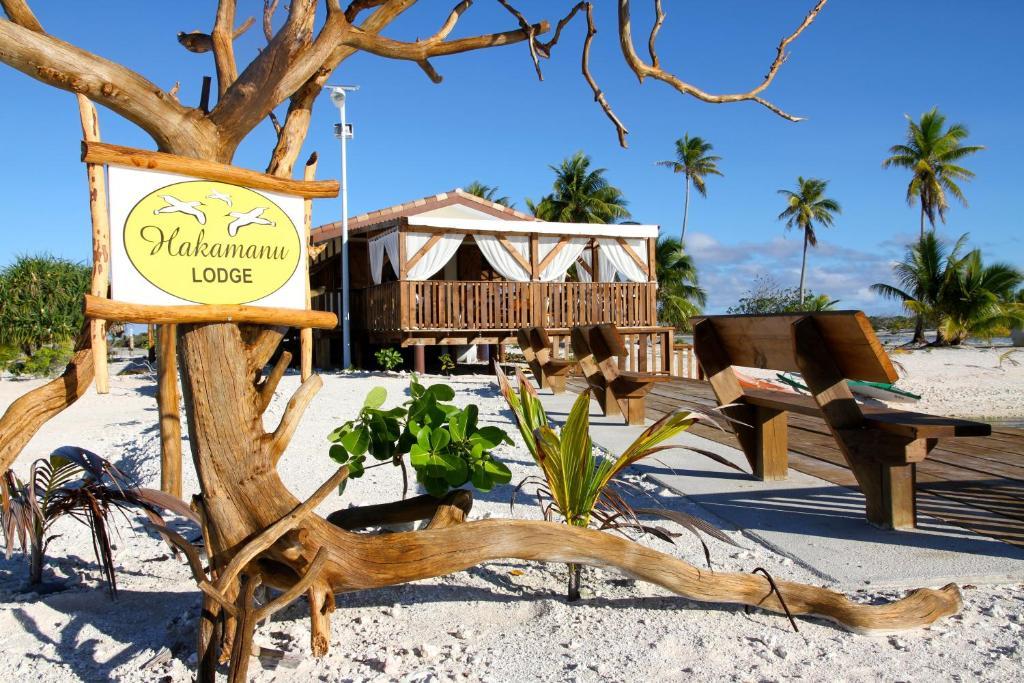 Hakamanu Lodge Tikehau Kültér fotó