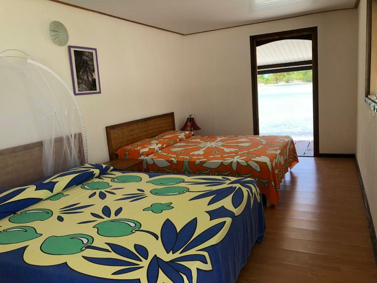 Hakamanu Lodge Tikehau Kültér fotó